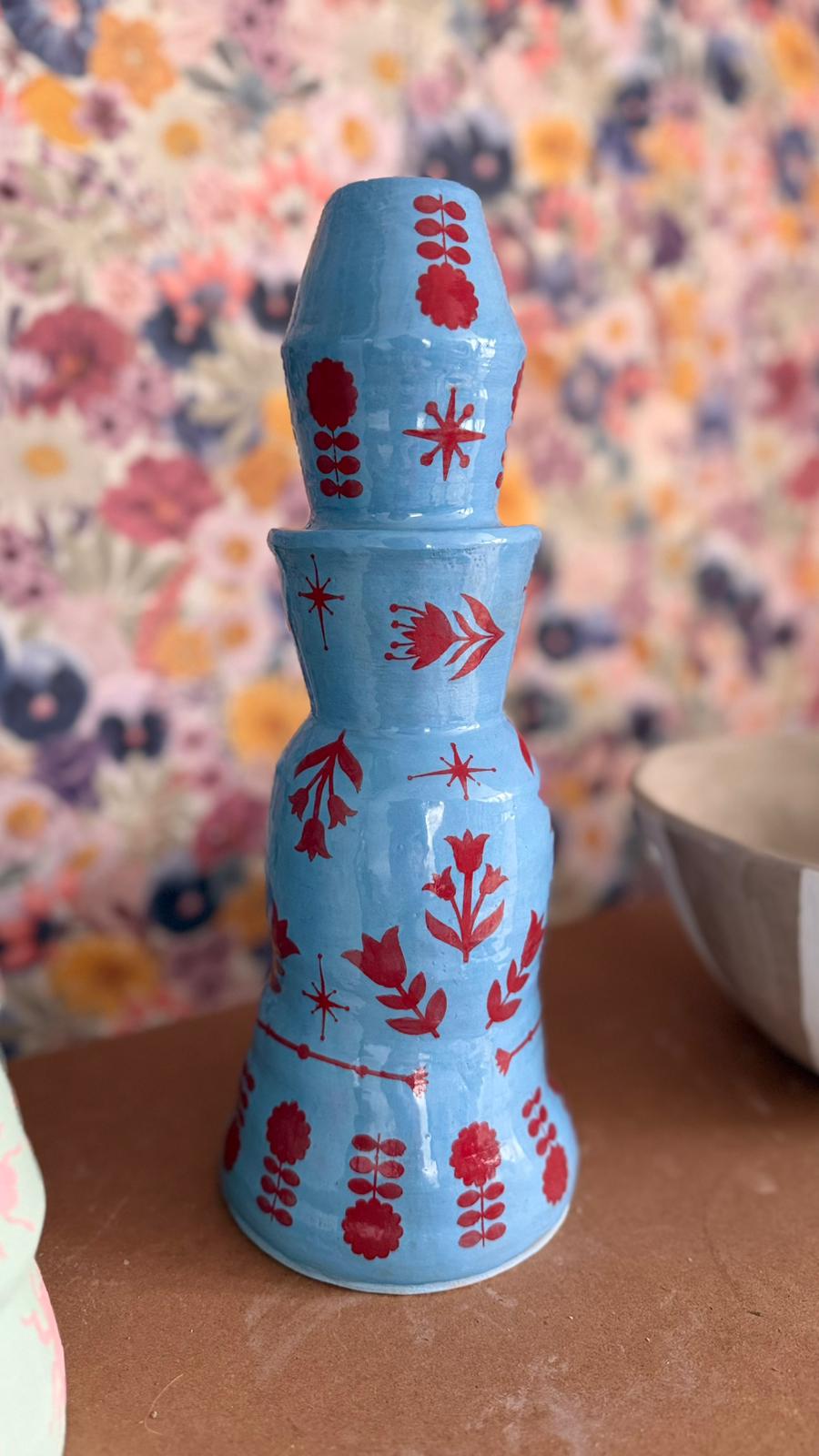 Handmade Floral Lamp (test)